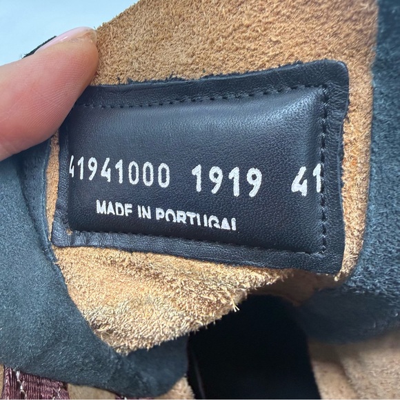 Fly London Stif Military Combat Boots Size 41 Black leather Padded Rustic Goth - Picture 13 of 14